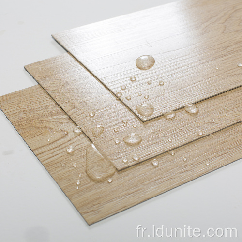 Plancher en plastique vinyle en PVC de luxe imperméable NONSLIP